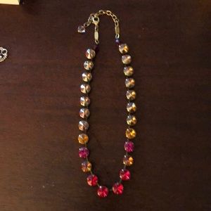 Sabika Swarovski crystal necklace